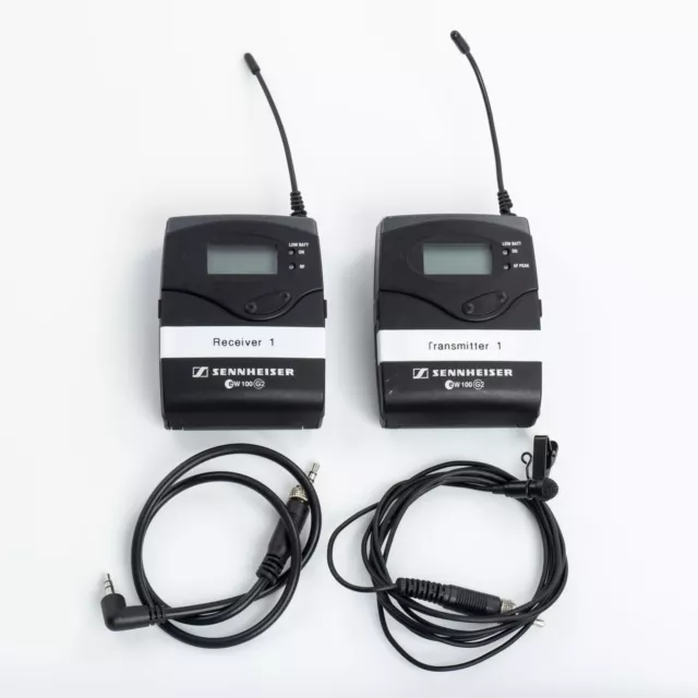 Sennheiser EW112p (EW 100) G2 Set -  SK100 Transmitter, EK100 Receiver, ME2 Mic