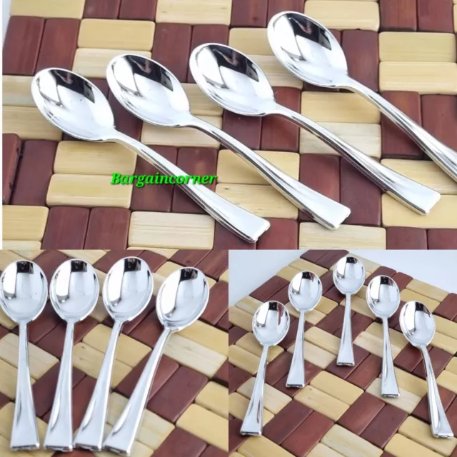 Tea Coffee Spoons Small Spoon Disposable Plastic Reusable Spoon Mini Spoons 10cm