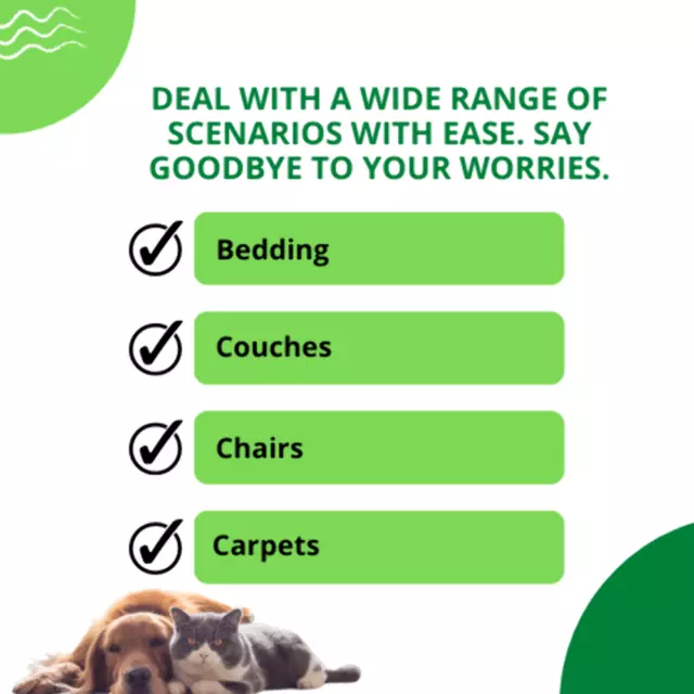Reusable Dog Cat Pet Hair Remover Roller for Furniture, Couch, Carpet, Car Seat 4