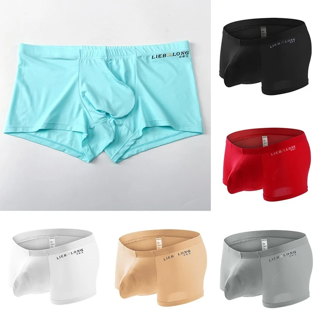 Tout Neuf Toutes Saisons Hommes sous-Vêtement Short Taille Basse M-3XL