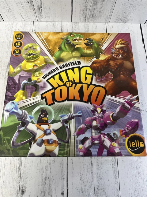 Richard Garfield King Of Tokyo Board Game - 100% Complete Richard Garfield King Of Tokyo Board Game - 100% Complete