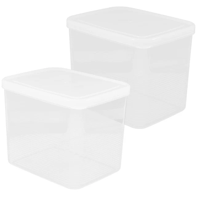 2 cajas de almacenamiento de pan para acampar contenedores de tostadas portátiles convenientes