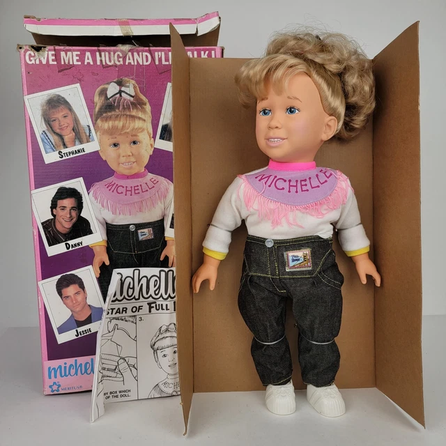 1990 VINTAGE FULL HOUSE TV Show Talking MICHELLE TANNER Doll With Box