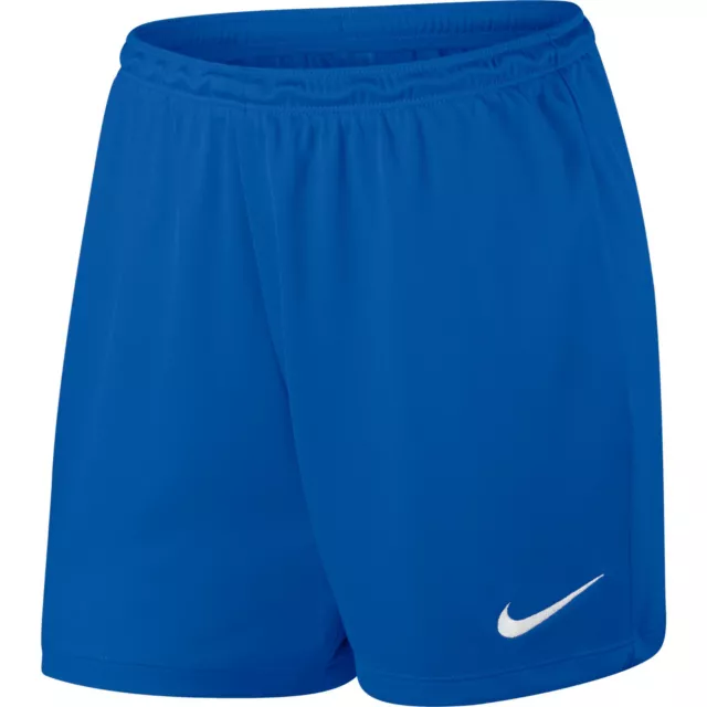 Shorts Football/ Soccer  Nike Park Womens Cut 5 Adult Sizes Xs-Xl Royal Blue