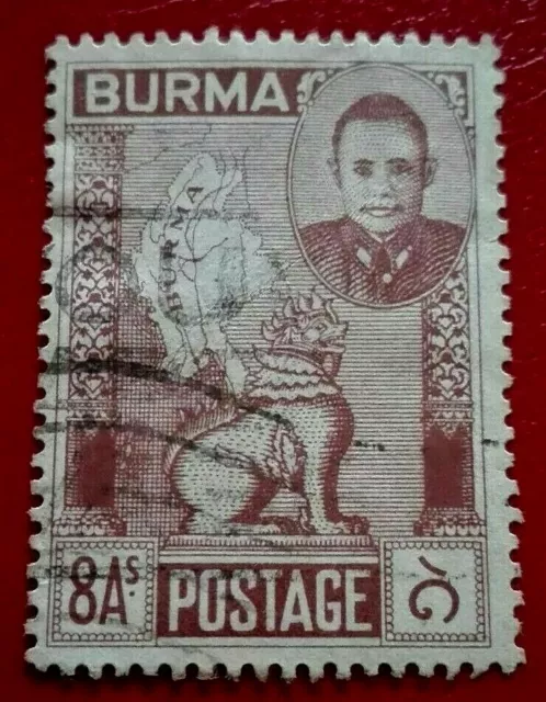 Burma:1948 Independence Day 8 A. Rare & Collectible Stamp.