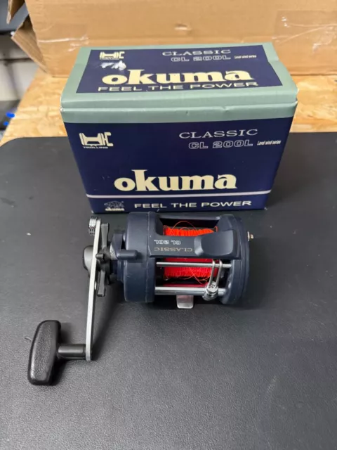 Sea Fishing Tackle - Okuma Classic Cl 200L Multiplier Reel + Box