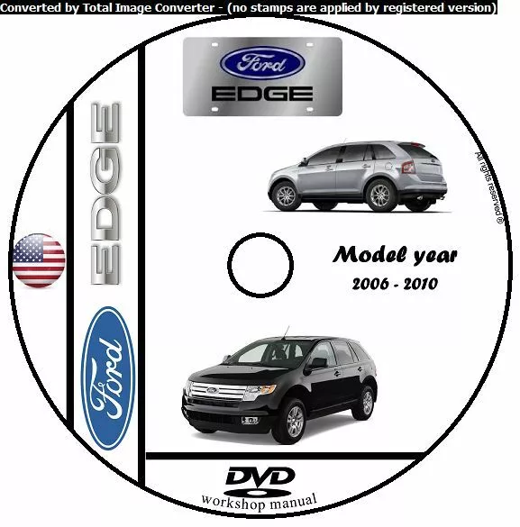 Ford Edge My 2006 - 2010 Manuale Officina Workshop Manual Service Cd Dvd