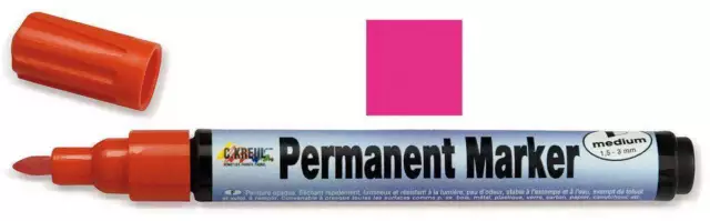 KREUL Permanentmarker medium Pink 1,5-3 mm