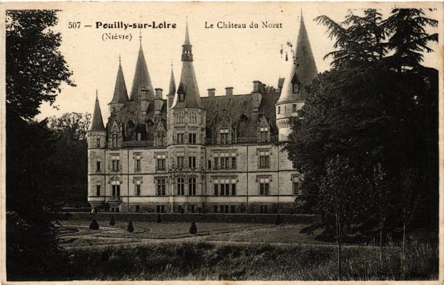 CPA AK POUILLY-sur-LOIRE - Le Chateau du Nozet (457312)