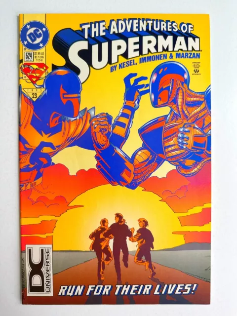 Adventures of Superman #524 - DC Universe Logo Variant