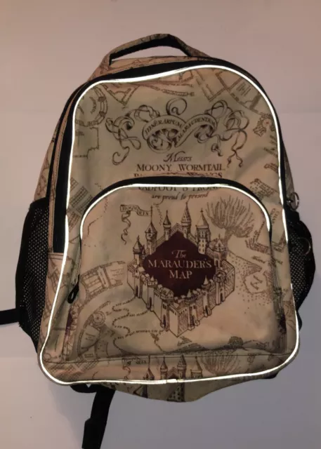 Harry Potter-Marauders Map-All Over Print Large 7 pocket Backpack-Moony Wormtail