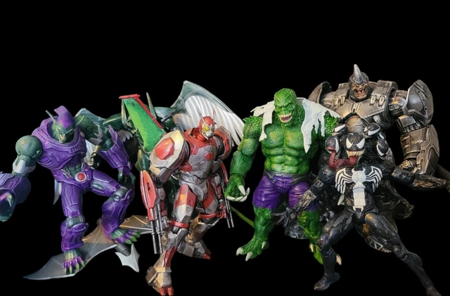 Marvel Legends CUSTOM ULTIMATE  Sinister SIX Spiderman Villains Lot