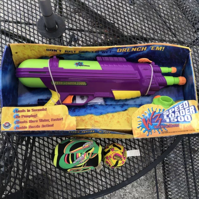 Vintage 1998 Super Soaker Speed Loader 1500 In Box