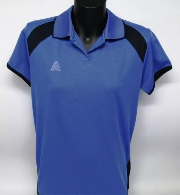 Sporte Leisure Lawn Bowls Aust Polo Shirt Blue/Navy Tone/Tone BA Logo 8, 10 ONLY