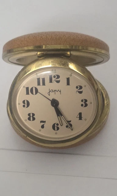 Réveil De Voyage Luxor 8 Jours Par Asprey – Le Charme Rétro à Remonter !
