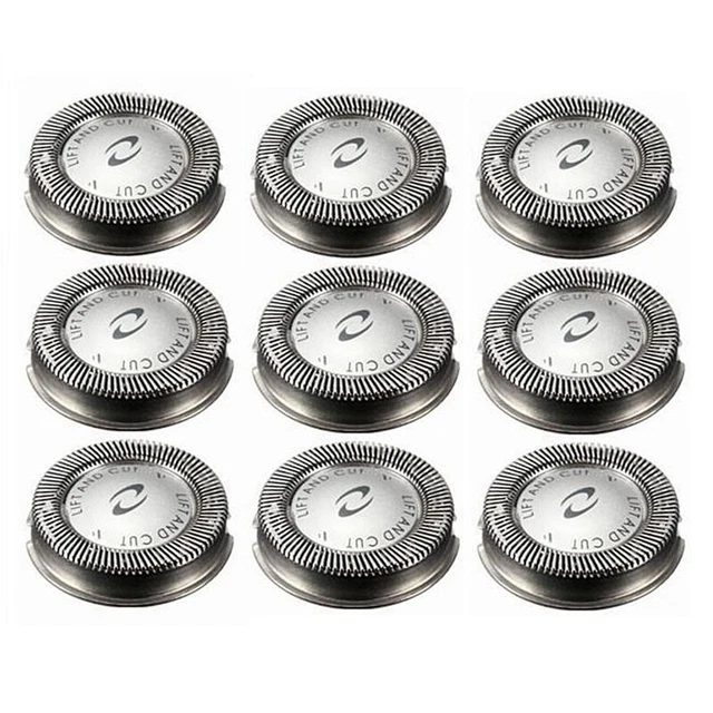 9 Pcs Replacement Shaver Head for HQ3 HQ4 HQ55 HQ56 HQ6900 HQ6868 HQ5812 HQ Z3V2