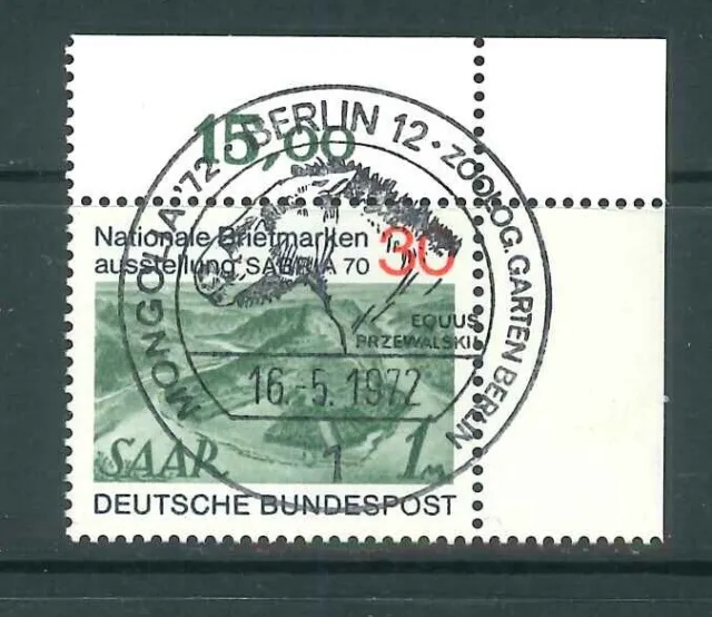 BRD - Bund - Mi-Nr. 619 Ecke 2 - Eckrand - Vollstempel - SST. Berlin
