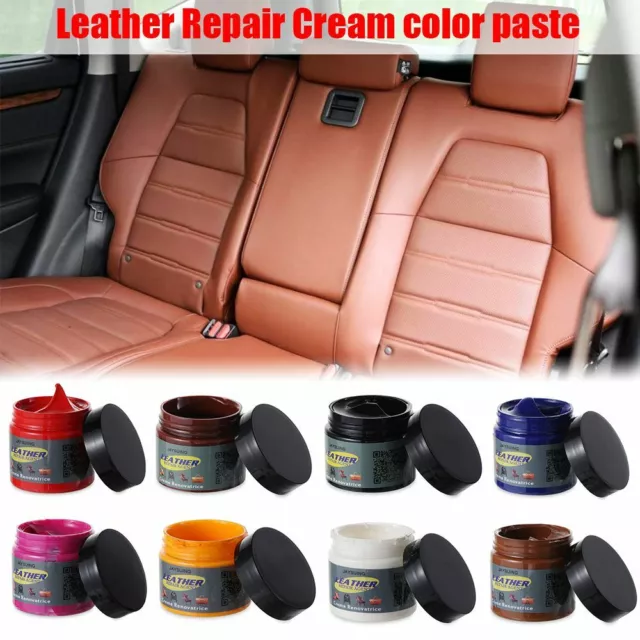 Leather Repair Cream Renew Color Paste Vinyl Repair Kit Dye Colour Restorer