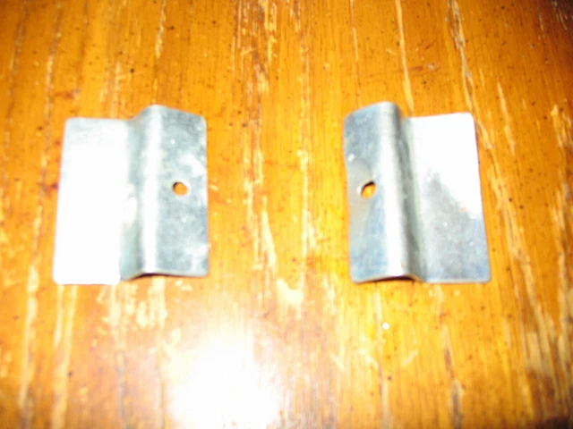 1955 1956 1957 Ford Thunderbird seat metal stops, 1 pair              Box 2100