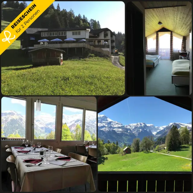 Kurzurlaub Schweiz 3 Tage 2 Personen Hotel Hotelgutschein Erholung Berge Urlaub