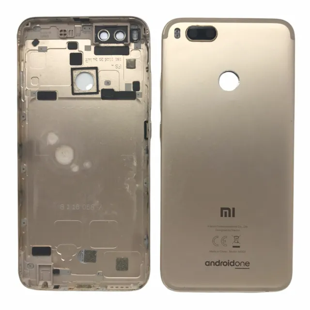 Tapa Trasera Para Xiaomi Mi 5X / Mi A1 Color Dorado Desmontaje Envió Gratis