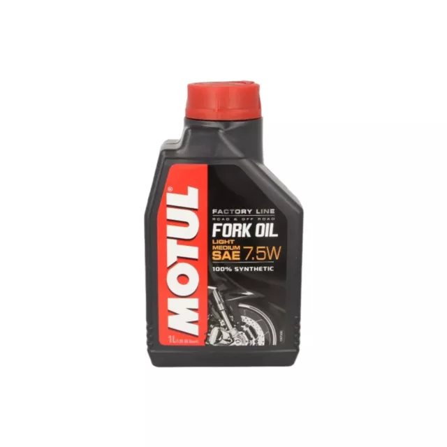 Motul Huile de Fourche Factory Ligne 1L 7,5W Lumière/Medium