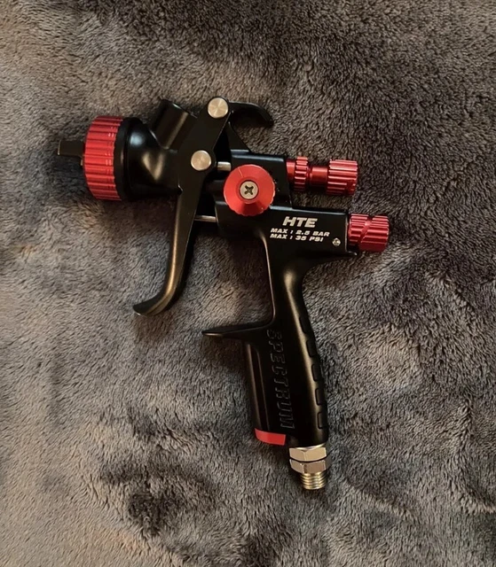 BRAND NEW SPECTRUM Black Widow Professional HTE 1.3 Gravity Feed Spray