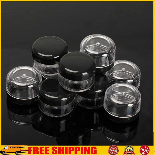 10PCS Cosmetic Empty Jar 5g/ml Storage Bottle Eyeshadow Cream Lip Balm Container
