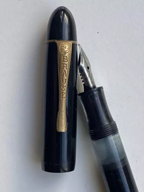 Alter Brause Kolbenfüller Fountain Pen Für Bastler 010