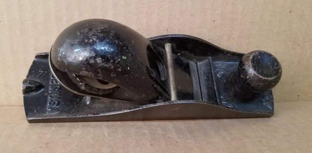 867 VINTAGE STANLEY No 110 WOODWORKING BLOCK PLANE USA SWEETHEART