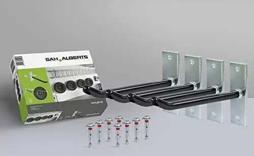 Felgenhalter Reifen-Halter Auto 4x Wandhalterung für Autofelgen Set  20 cm-Haken