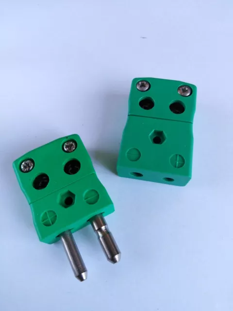 Connettore coppia M+F per sonde temperatura