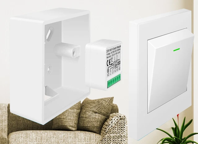 Module WIFI pour interrupteur - 4 voies - TUYA