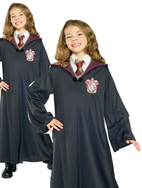 Gryffindor Robe Costume Harry Potter Girls Book Day Fancy Dress Boys Kids