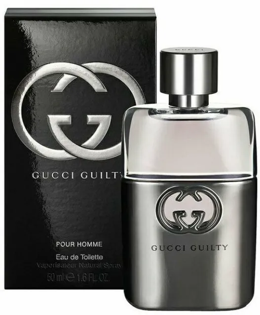 Gucci Guilty Pour Homme Eau de Toilette Spray EdT Herren 50 ml 100% Original TOP