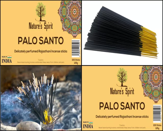 Palo SANTO Aroma-Incense Sticks x100 Authentic Joss-Indian Incence