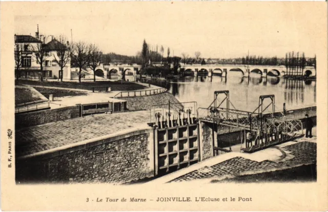 CPA Joinville-le-Pont L'Ecluse et le Pont FRANCE (1339484)