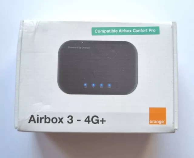 ORANGE Airbox 3 4G+ Routeur Modem WIFI Noir