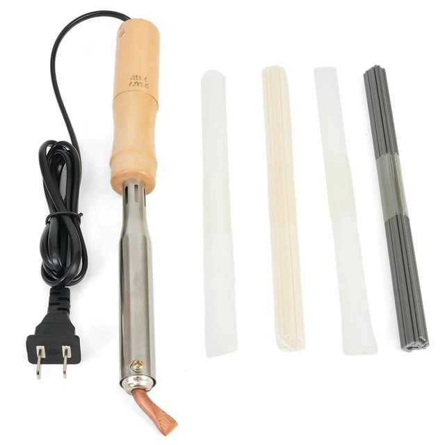 75 Watts Iron PLASTIC WELDING KIT TPO TEO PP Rod Mesh Auto Welder Repair TPO TEO