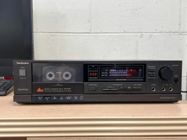 Pletina Cassette TECHNICS RS-TS575 Stereo Hi-fi Reproductor Grabador - AA+++