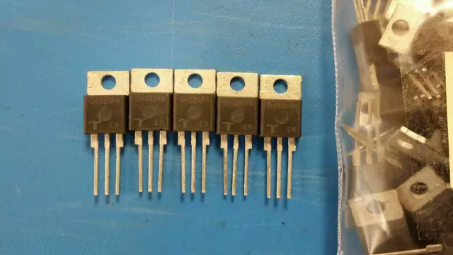 (5) Thyristor Q4025R6 TECCOR TRIAC 400V 250A 3 broches (3 + onglet) TO-220AB non isolé