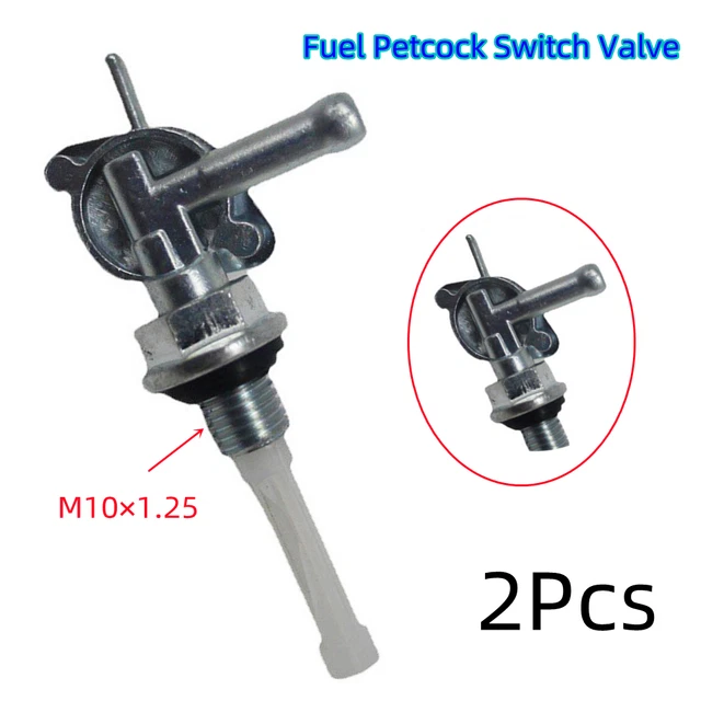 2×50cc 110cc 125cc Dirt Bike ATV Gas Fuel Tank Switch Petcock Valve Universal