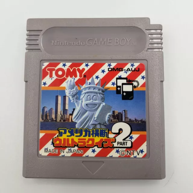 America Oudan Ultra-Quiz Part 2 Original Gameboy GB Japan Import US Seller