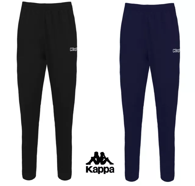 Kappa Boys Salci Training Pants Junior Slim Tapered Tracksuit Bottoms Football