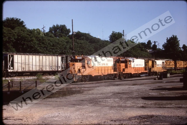 Original Slide Illinois Central Gulf ICG 7994 EMD GP8 Vicksburg MISS 6-8-83