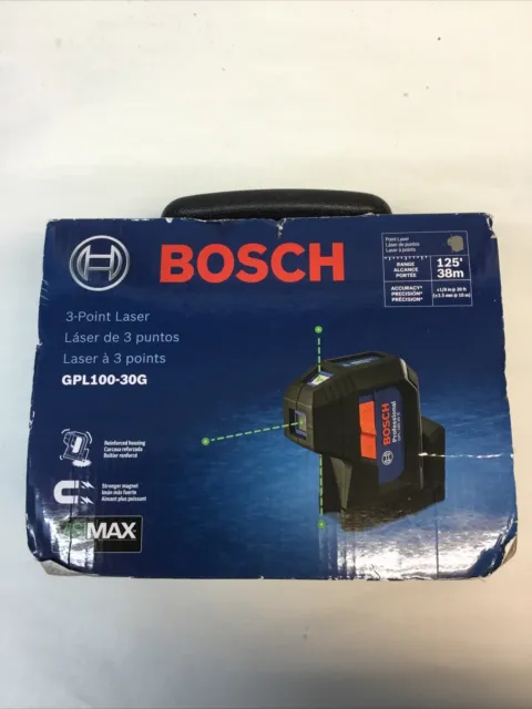 Bosch GPL100-30G Cordless Self Leveling Laser -BRAND NEW