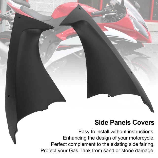 Gas Tank Side Cover Panel Trim Fairing Cowl for Yamaha YZF YZFR6 R6 2008-14