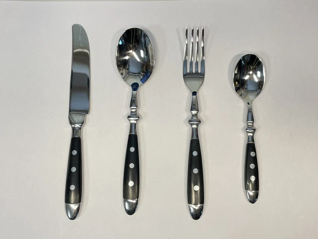 Nivella Solingen Besteck Set Landhausstil 4 Teile Rostfrei NEU OVP TOP