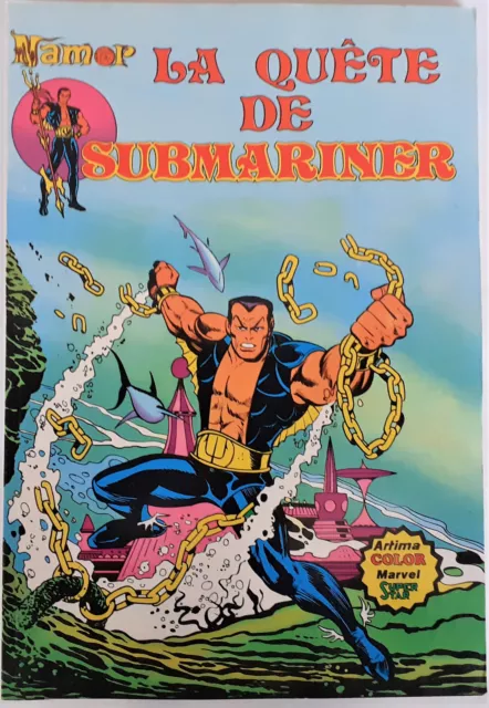 Bd / Comic- Namor - La Quete De Submariner- Album Namor N°9 -Artima -1979