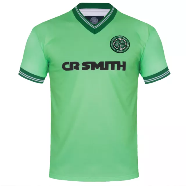 Celtic FC Mens Shirt Kit 1984/86 Away Retro OFFICIAL Football Gift